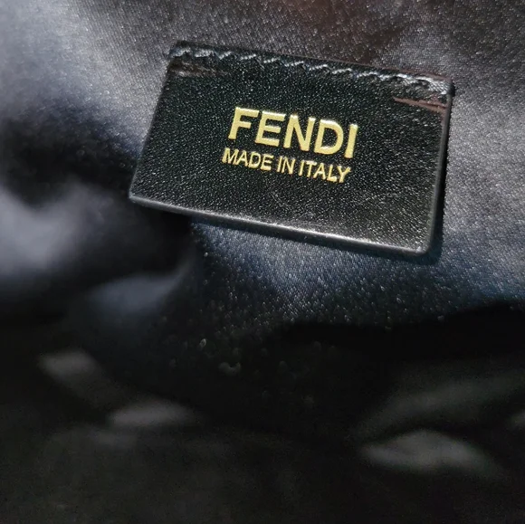 Fendi Zucca Tobacco Roll Tote Shoulder Bag Handbag - Picture 16 of 16